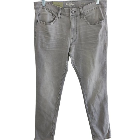 NWT Men Slim Fit Jeans Grey-028023 - Picture 1 of 3